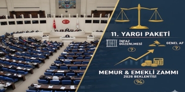 Meclis'te Gündem Yoğun: 11. Yargı Paketi ve Memur Zammında Son Durum!