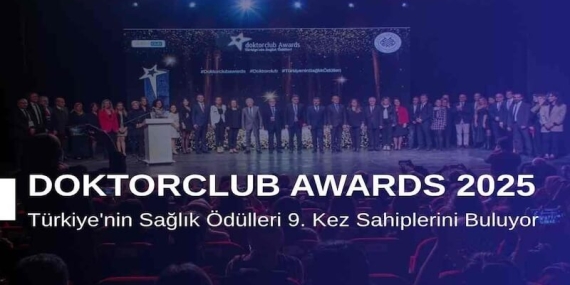 Doktorclub Awards 2025: Türkiye’nin Sağlık Ödülleri 9. Kez Sahiplerini Buluyor